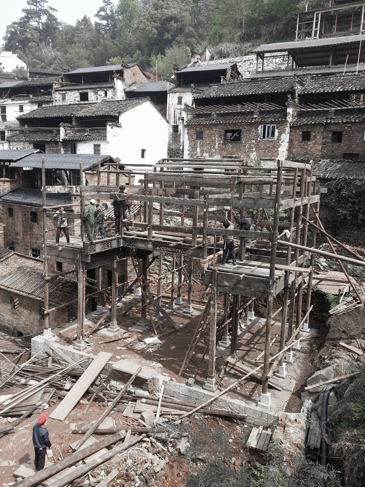 BIM建筑|村庄文化:一砖一瓦,寻回乡愁,婺源篁岭营造记 / 婺源县村庄文化传媒有限公司 BIM建筑|村庄文化:一砖一瓦,寻回乡愁,婺源篁岭营造记 / 婺源县村庄文化传媒有限公司