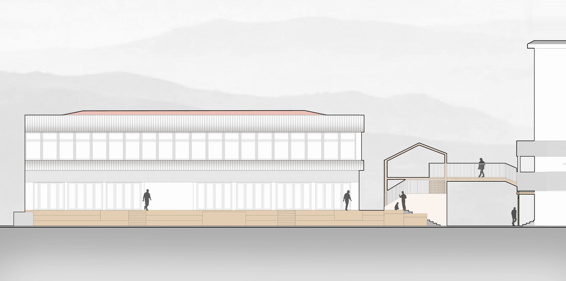 BIM建筑|康县新人字桥及周边商业街更新设计 / 三文建筑 何崴工作室 BIM建筑|康县新人字桥及周边商业街更新设计 / 三文建筑 何崴工作室