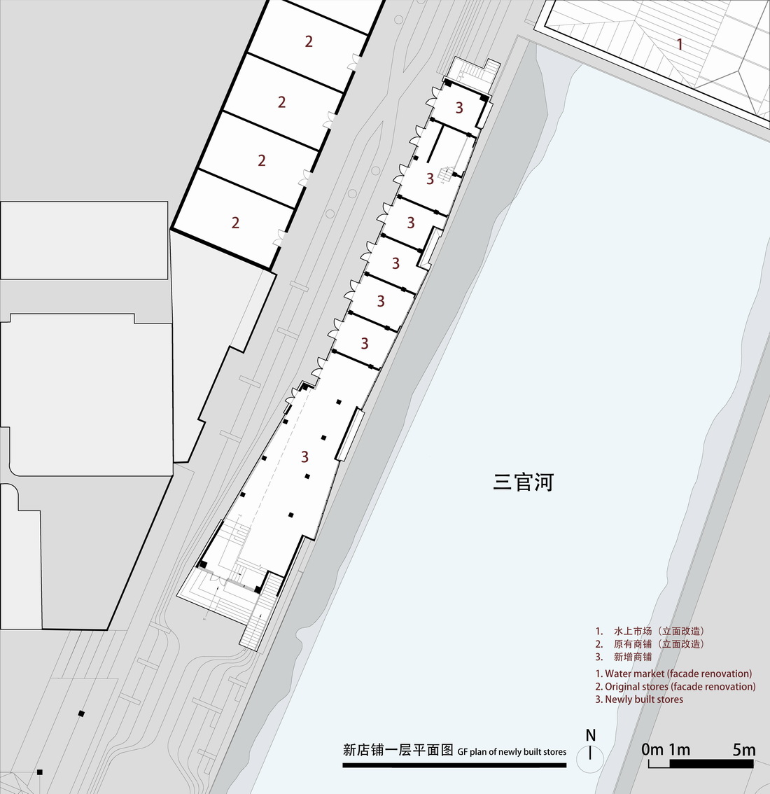 BIM建筑|康县新人字桥及周边商业街更新设计 / 三文建筑 何崴工作室 BIM建筑|康县新人字桥及周边商业街更新设计 / 三文建筑 何崴工作室