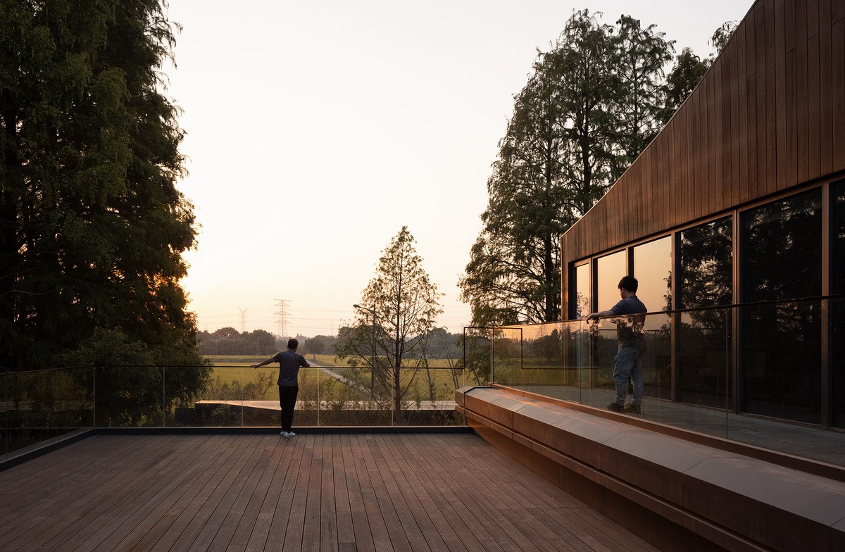 BIM建筑|桐乡濮院红旗漾杉林部落共享餐厅 / 上海严旸建筑设计工作室 BIM建筑|桐乡濮院红旗漾杉林部落共享餐厅 / 上海严旸建筑设计工作室