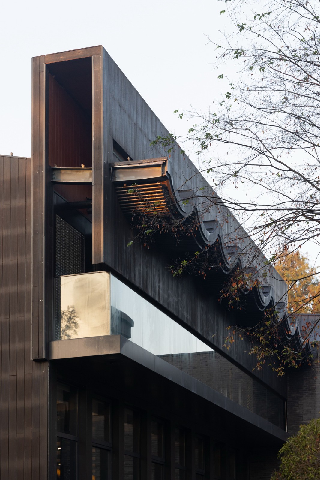 BIM建筑|桐乡濮院红旗漾杉林部落共享餐厅 / 上海严旸建筑设计工作室 BIM建筑|桐乡濮院红旗漾杉林部落共享餐厅 / 上海严旸建筑设计工作室