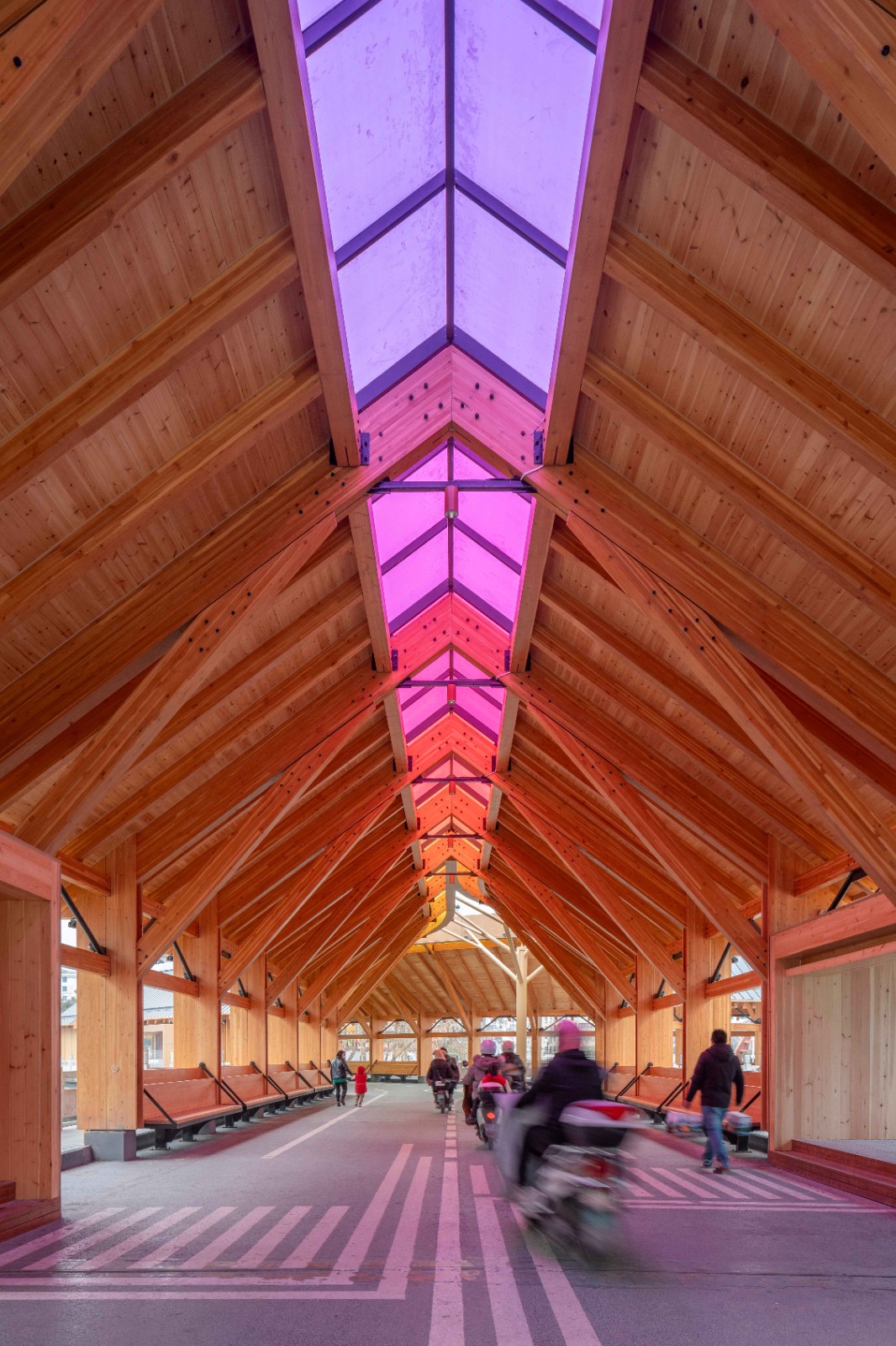 BIM建筑|康县新人字桥及周边商业街更新设计 / 三文建筑 何崴工作室 BIM建筑|康县新人字桥及周边商业街更新设计 / 三文建筑 何崴工作室