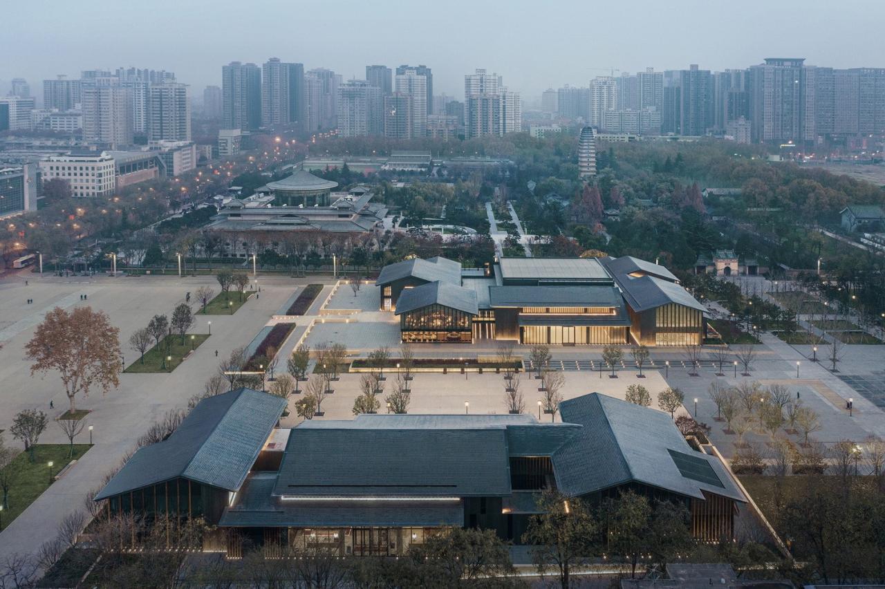 BIM建筑|安仁坊遗址展示厅与安仁驿馆 / 上海秉仁建筑师事务所 BIM建筑|安仁坊遗址展示厅与安仁驿馆 / 上海秉仁建筑师事务所