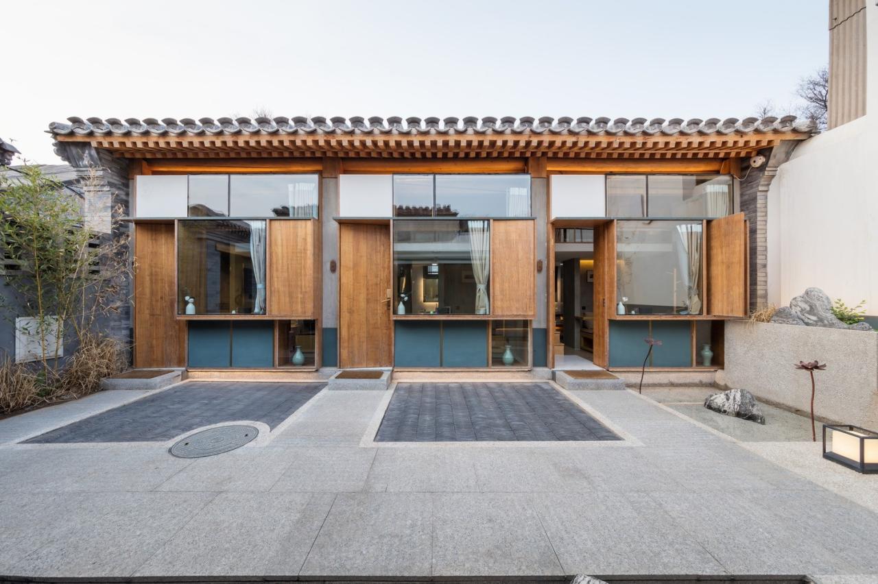 BIM建筑|刘海胡同:合院民宿 / 王维仁建筑设计研究室 BIM建筑|刘海胡同:合院民宿 / 王维仁建筑设计研究室
