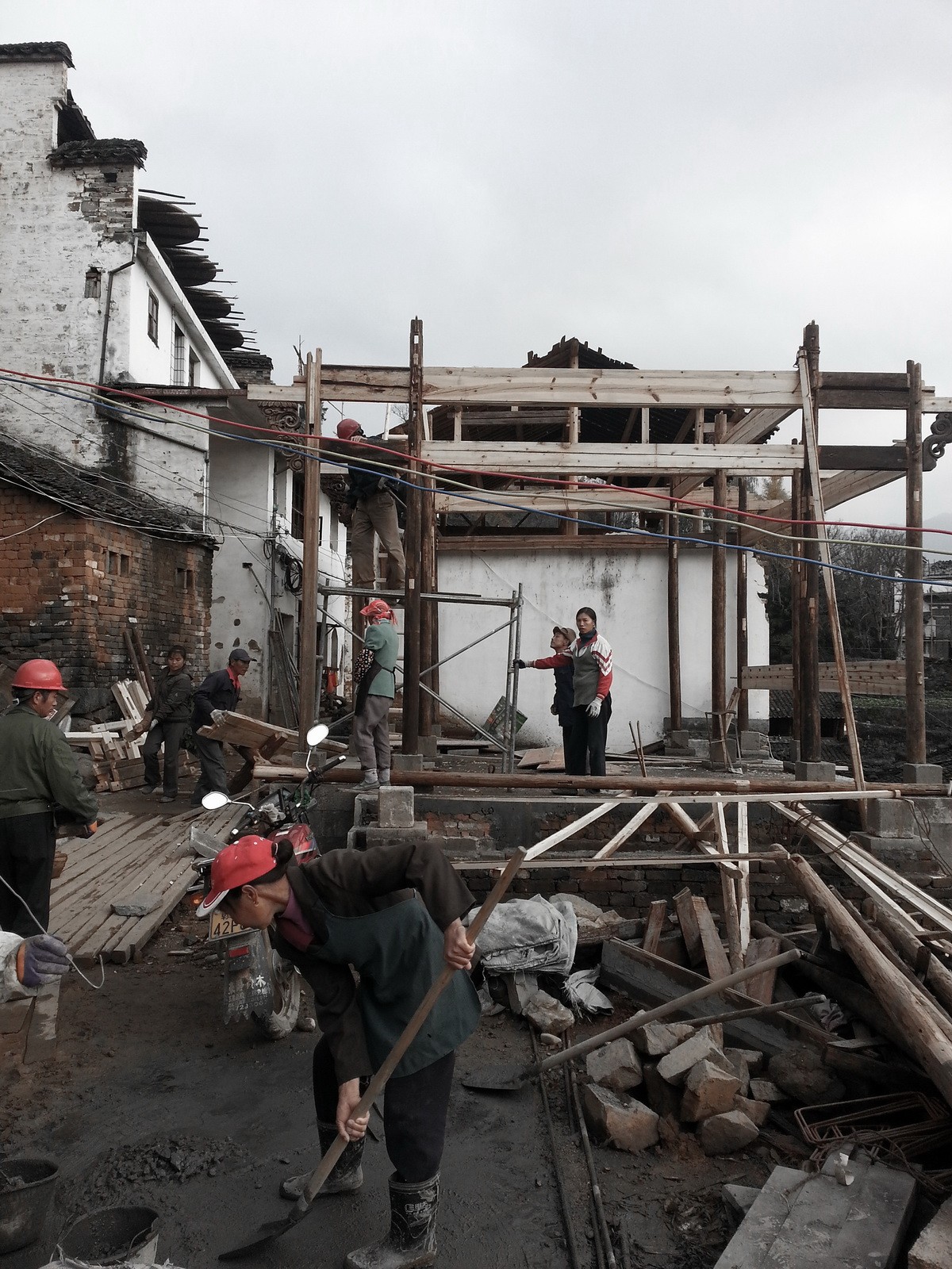 BIM建筑|村庄文化:一砖一瓦,寻回乡愁,婺源篁岭营造记 / 婺源县村庄文化传媒有限公司 BIM建筑|村庄文化:一砖一瓦,寻回乡愁,婺源篁岭营造记 / 婺源县村庄文化传媒有限公司