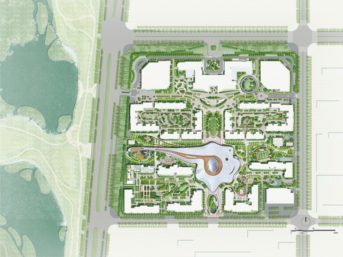 BIM建筑|泰康之家·燕园三期及社区活力中心 / 方未建筑设计+三磊设计 BIM建筑|泰康之家·燕园三期及社区活力中心 / 方未建筑设计+三磊设计