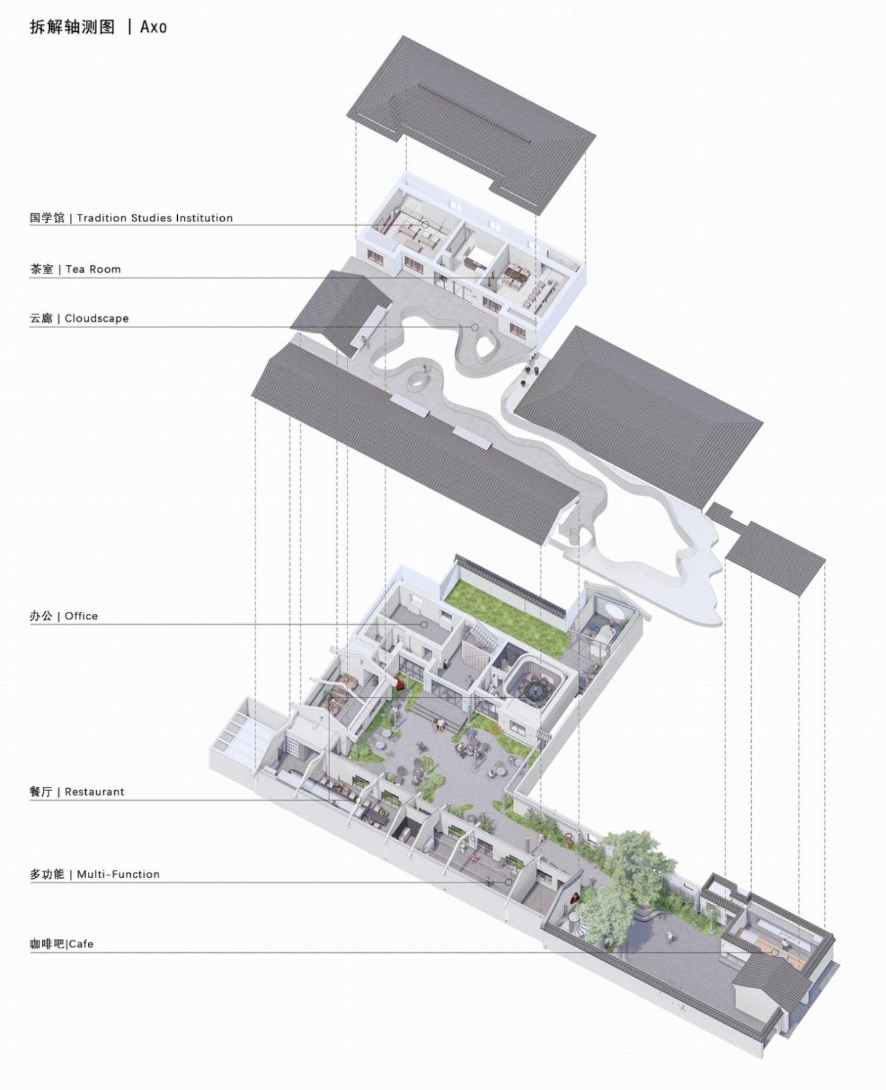 BIM建筑|Courtyard 35 号院 —“别有洞天” / 未/WAY Studio BIM建筑|Courtyard 35 号院 —“别有洞天” / 未/WAY Studio
