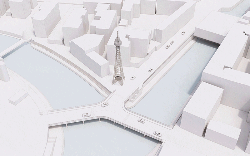 BIM建筑|康县新人字桥及周边商业街更新设计 / 三文建筑 何崴工作室 BIM建筑|康县新人字桥及周边商业街更新设计 / 三文建筑 何崴工作室