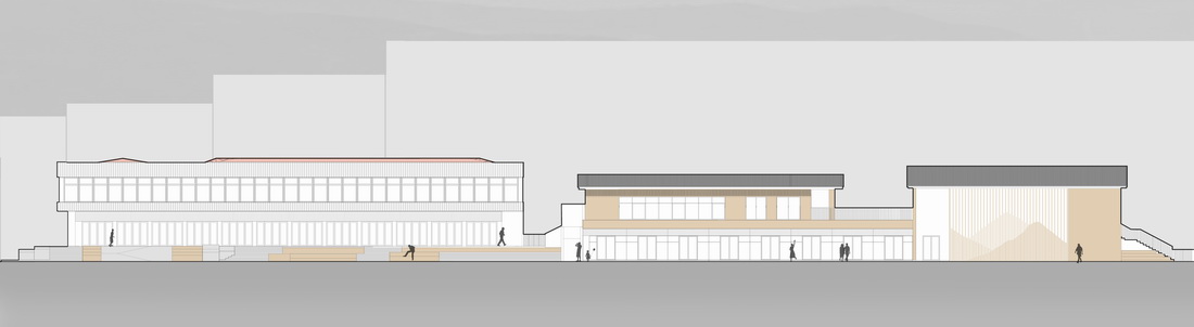 BIM建筑|康县新人字桥及周边商业街更新设计 / 三文建筑 何崴工作室 BIM建筑|康县新人字桥及周边商业街更新设计 / 三文建筑 何崴工作室