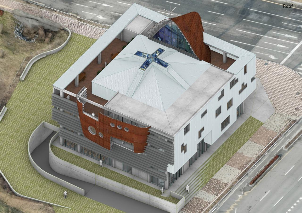 BIM建筑|永宗岛恩诺里教堂 / shinslab architecture BIM建筑|永宗岛恩诺里教堂 / shinslab architecture