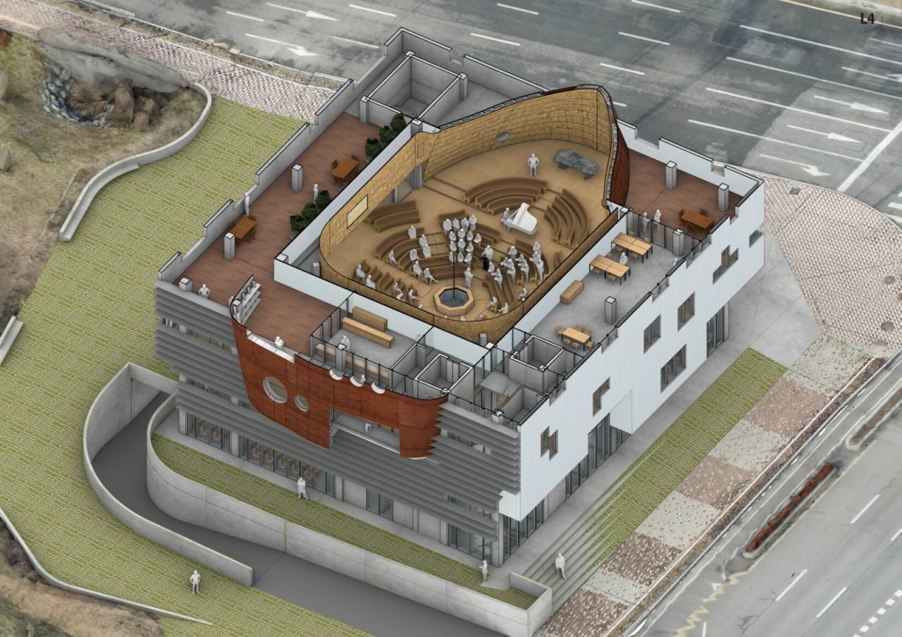 BIM建筑|永宗岛恩诺里教堂 / shinslab architecture BIM建筑|永宗岛恩诺里教堂 / shinslab architecture