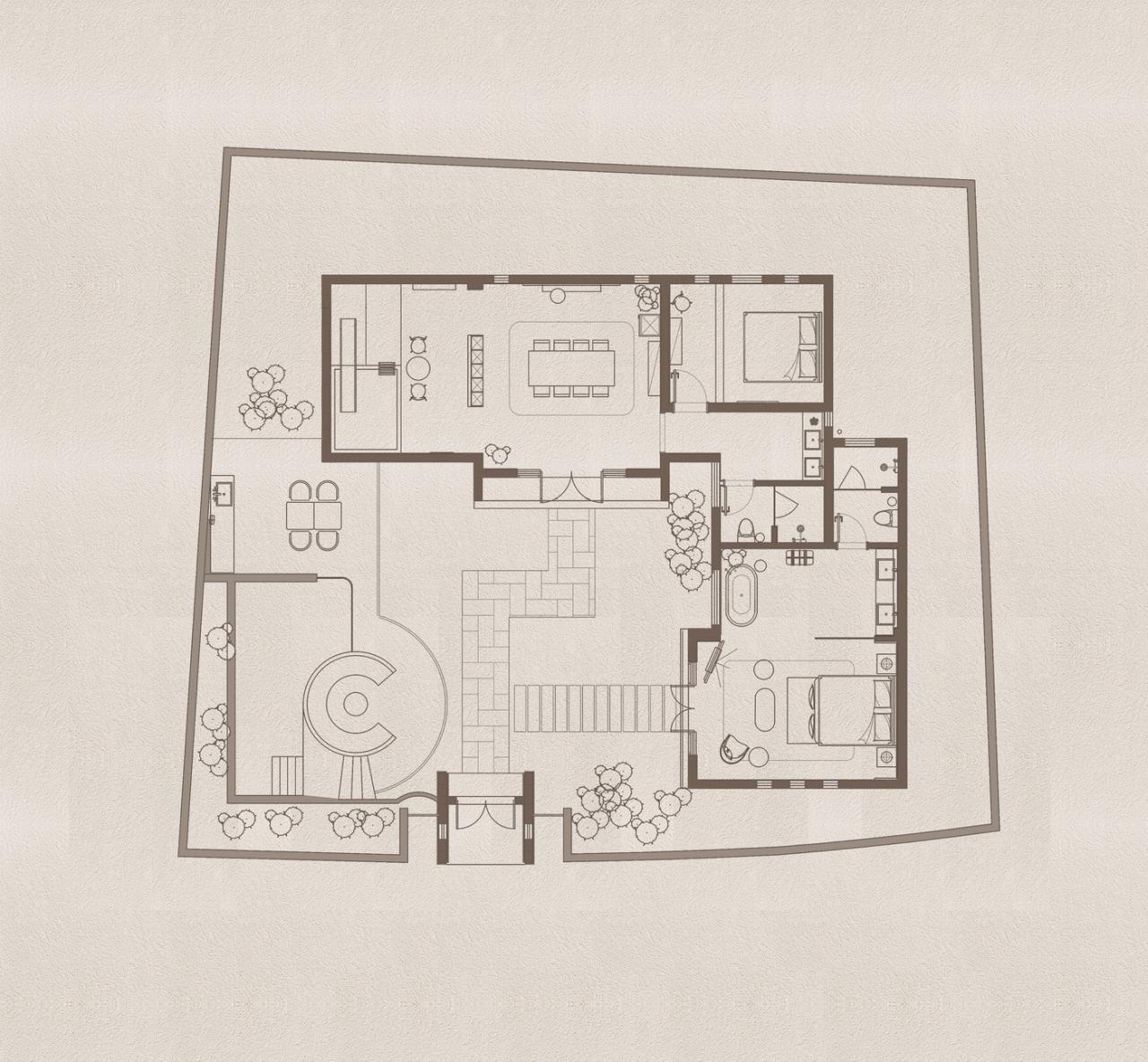 BIM建筑|山口的院子 / 巢羽设计事务所 BIM建筑|山口的院子 / 巢羽设计事务所