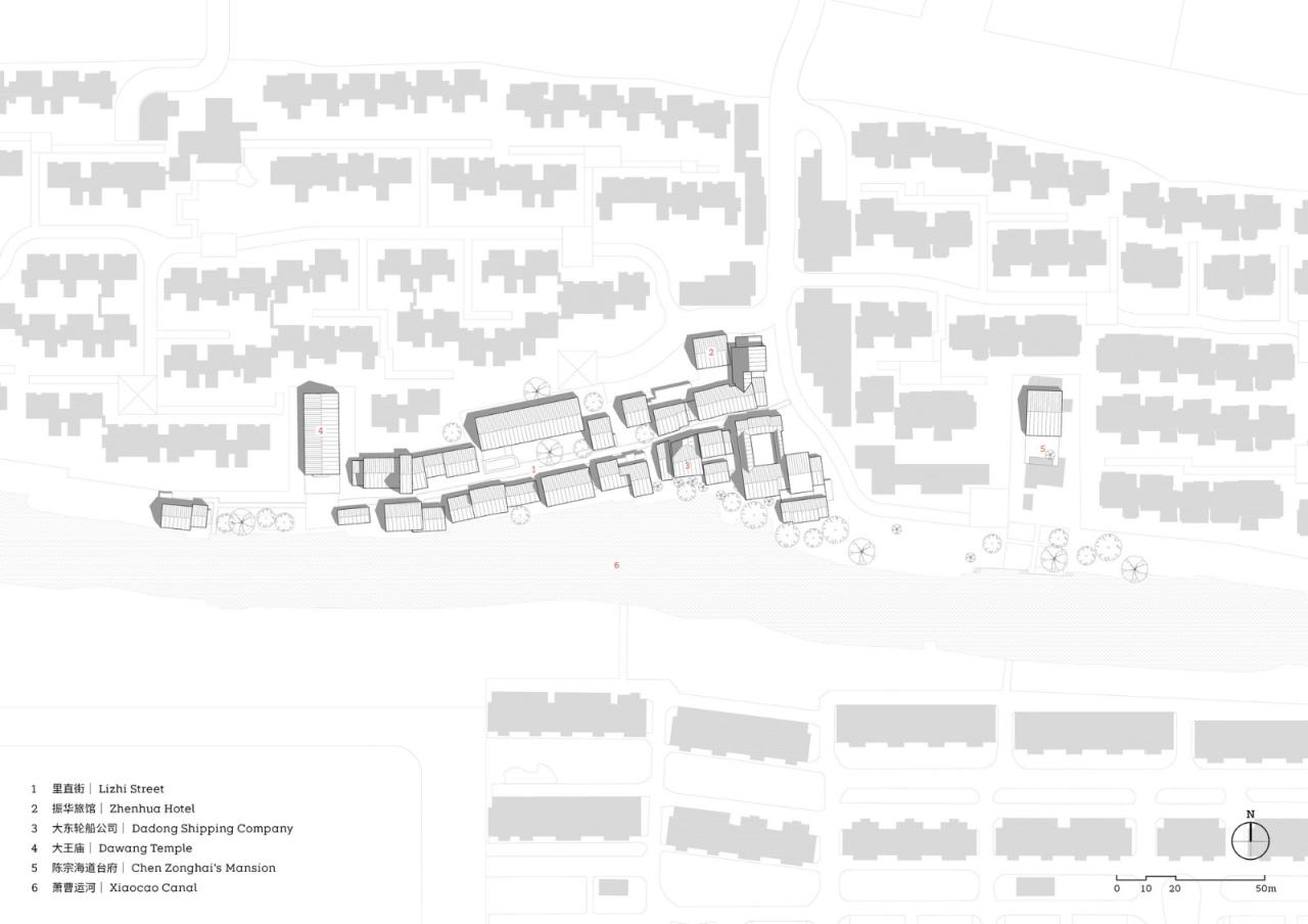 BIM建筑|里直街有机更新:延续生活记忆的褶皱 / goa大象设计 BIM建筑|里直街有机更新:延续生活记忆的褶皱 / goa大象设计