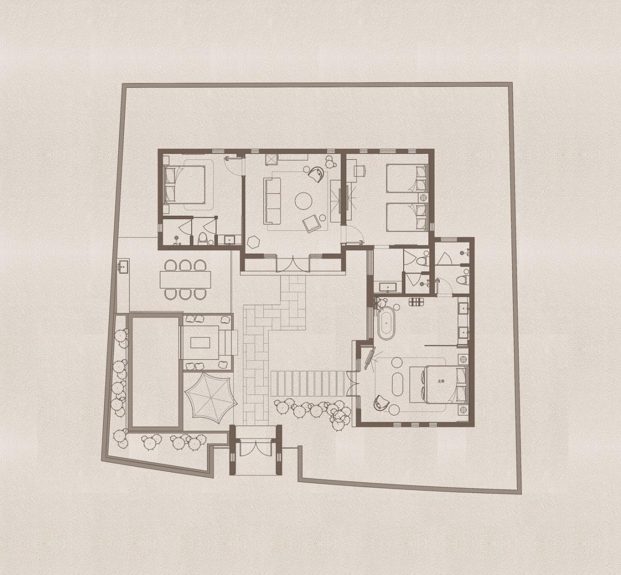 BIM建筑|山口的院子 / 巢羽设计事务所 BIM建筑|山口的院子 / 巢羽设计事务所
