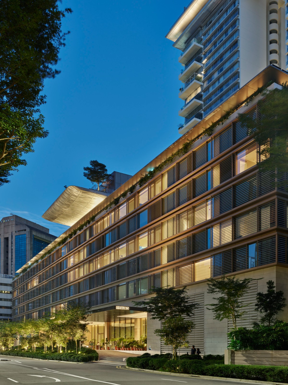 BIM建筑|铂瑞雅居与新加坡艾迪逊酒店 / 萨夫迪建筑事务所 BIM建筑|铂瑞雅居与新加坡艾迪逊酒店 / 萨夫迪建筑事务所