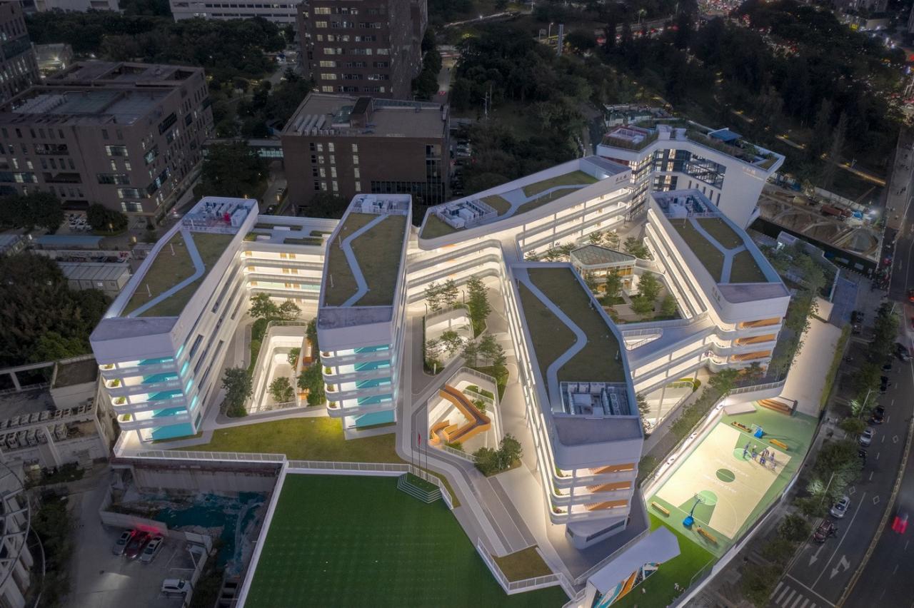 BIM建筑|南方科技大学附属实验学校 / 立方设计 BIM建筑|南方科技大学附属实验学校 / 立方设计