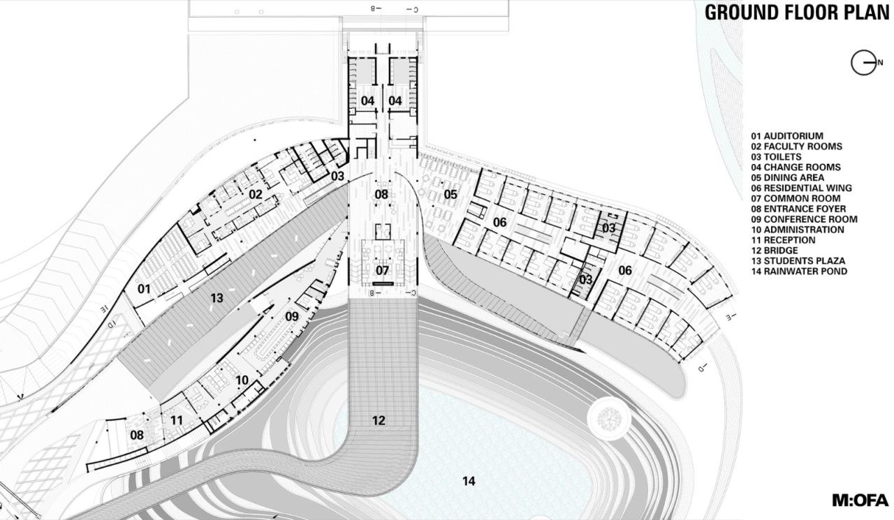 BIM建筑|国家水上运动研究所 / M:OFA 工作室 BIM建筑|国家水上运动研究所 / M:OFA 工作室