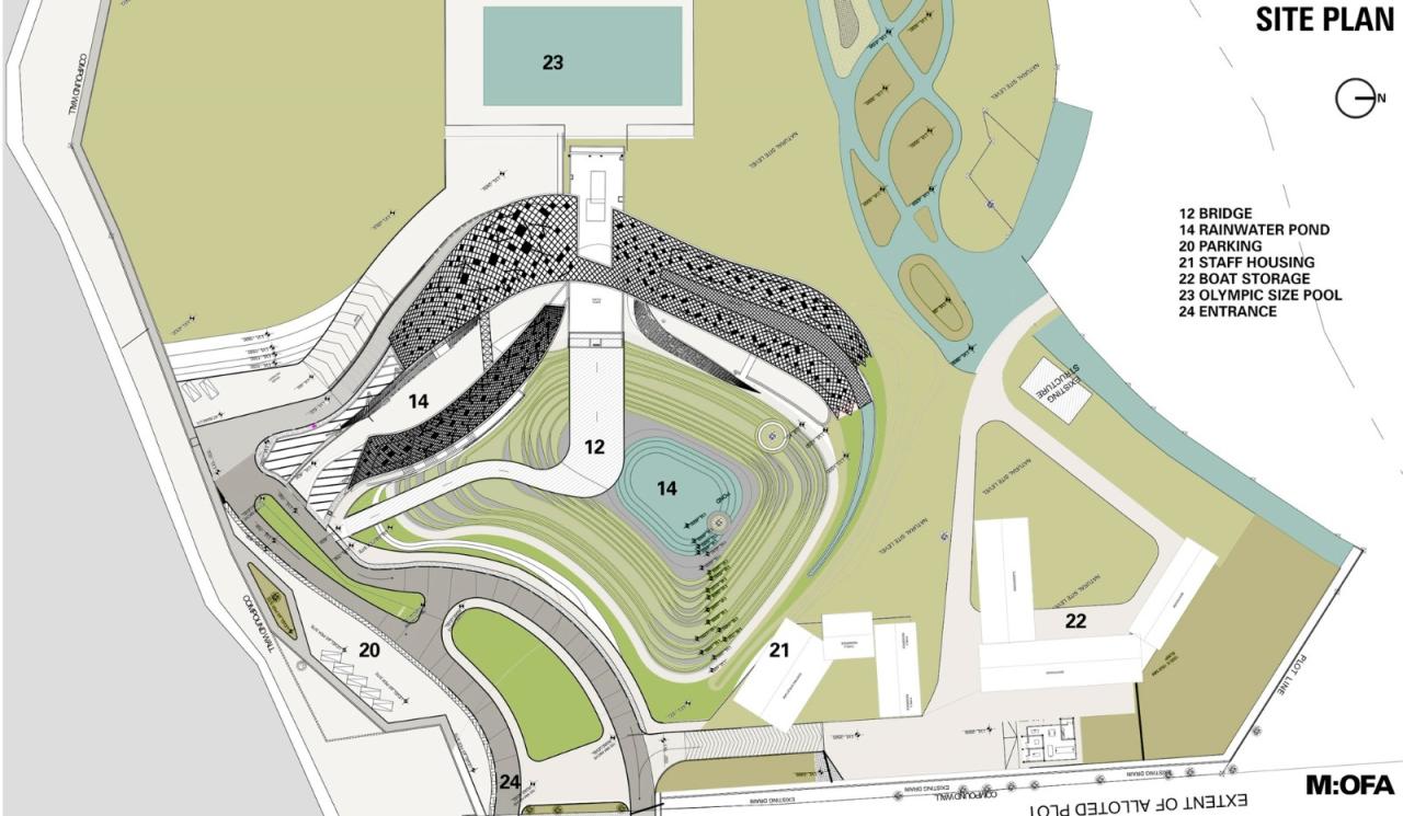 BIM建筑|国家水上运动研究所 / M:OFA 工作室 BIM建筑|国家水上运动研究所 / M:OFA 工作室