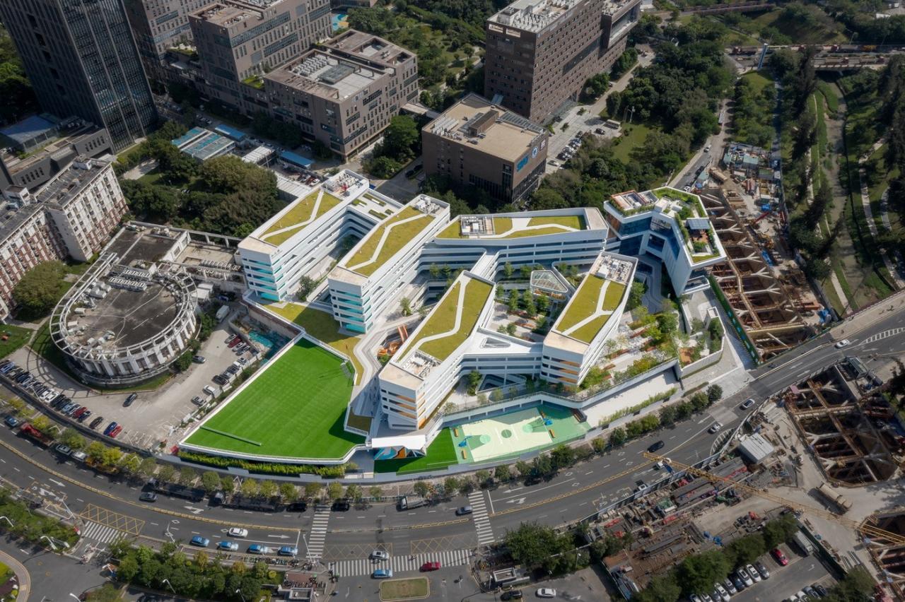 BIM建筑|南方科技大学附属实验学校 / 立方设计 BIM建筑|南方科技大学附属实验学校 / 立方设计