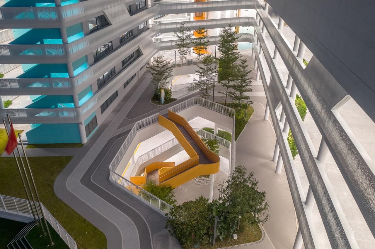 BIM建筑|南方科技大学附属实验学校 / 立方设计 BIM建筑|南方科技大学附属实验学校 / 立方设计