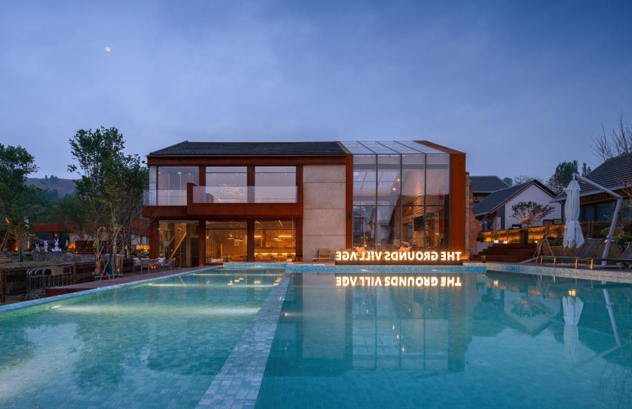 BIM建筑|无名境回崮自然疗愈民宿 / 杭州归乡宅院科技有限公司 BIM建筑|无名境回崮自然疗愈民宿 / 杭州归乡宅院科技有限公司