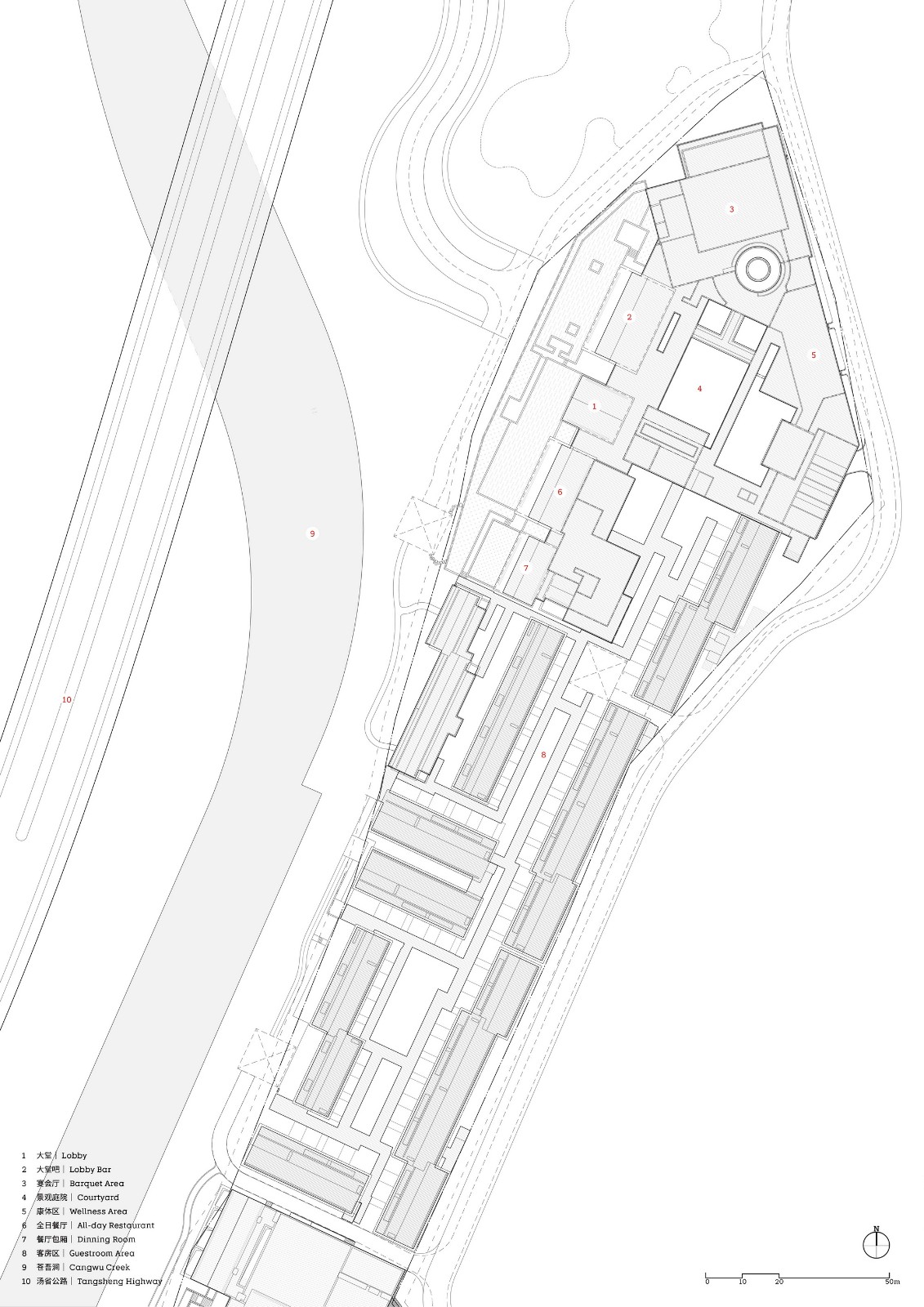BIM建筑|宜兴雅达溪山酒店:方寸溪山 / goa大象设计 BIM建筑|宜兴雅达溪山酒店:方寸溪山 / goa大象设计
