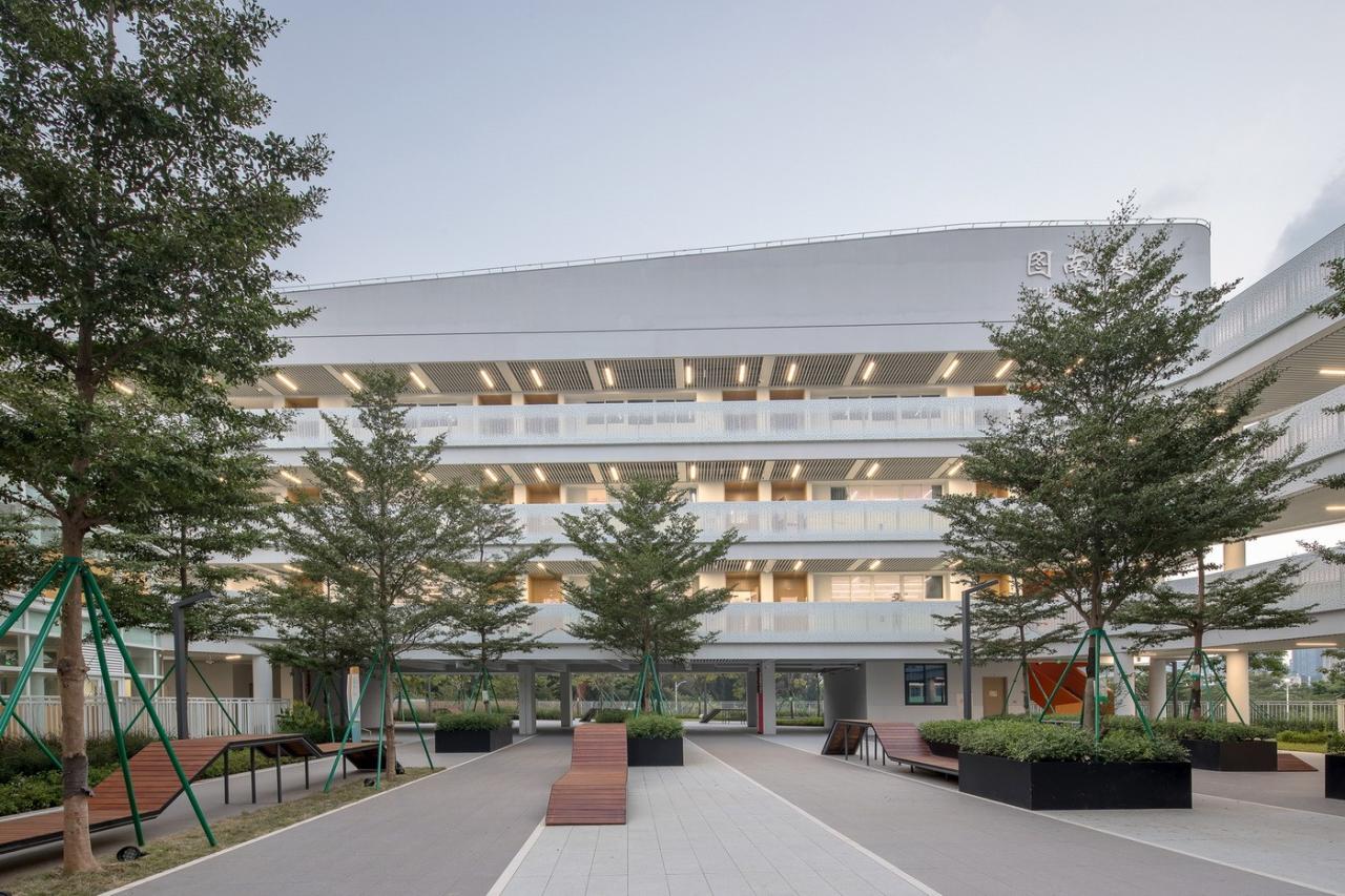 BIM建筑|南方科技大学附属实验学校 / 立方设计 BIM建筑|南方科技大学附属实验学校 / 立方设计