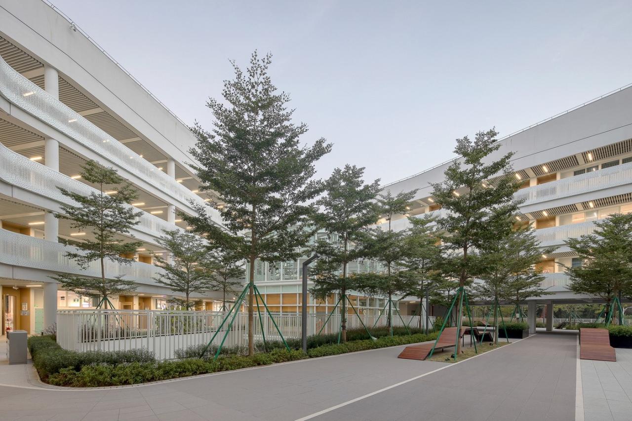 BIM建筑|南方科技大学附属实验学校 / 立方设计 BIM建筑|南方科技大学附属实验学校 / 立方设计