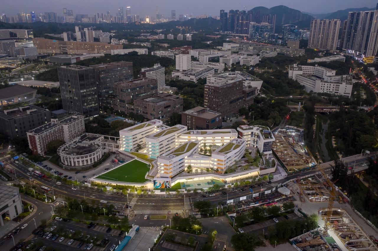 BIM建筑|南方科技大学附属实验学校 / 立方设计 BIM建筑|南方科技大学附属实验学校 / 立方设计