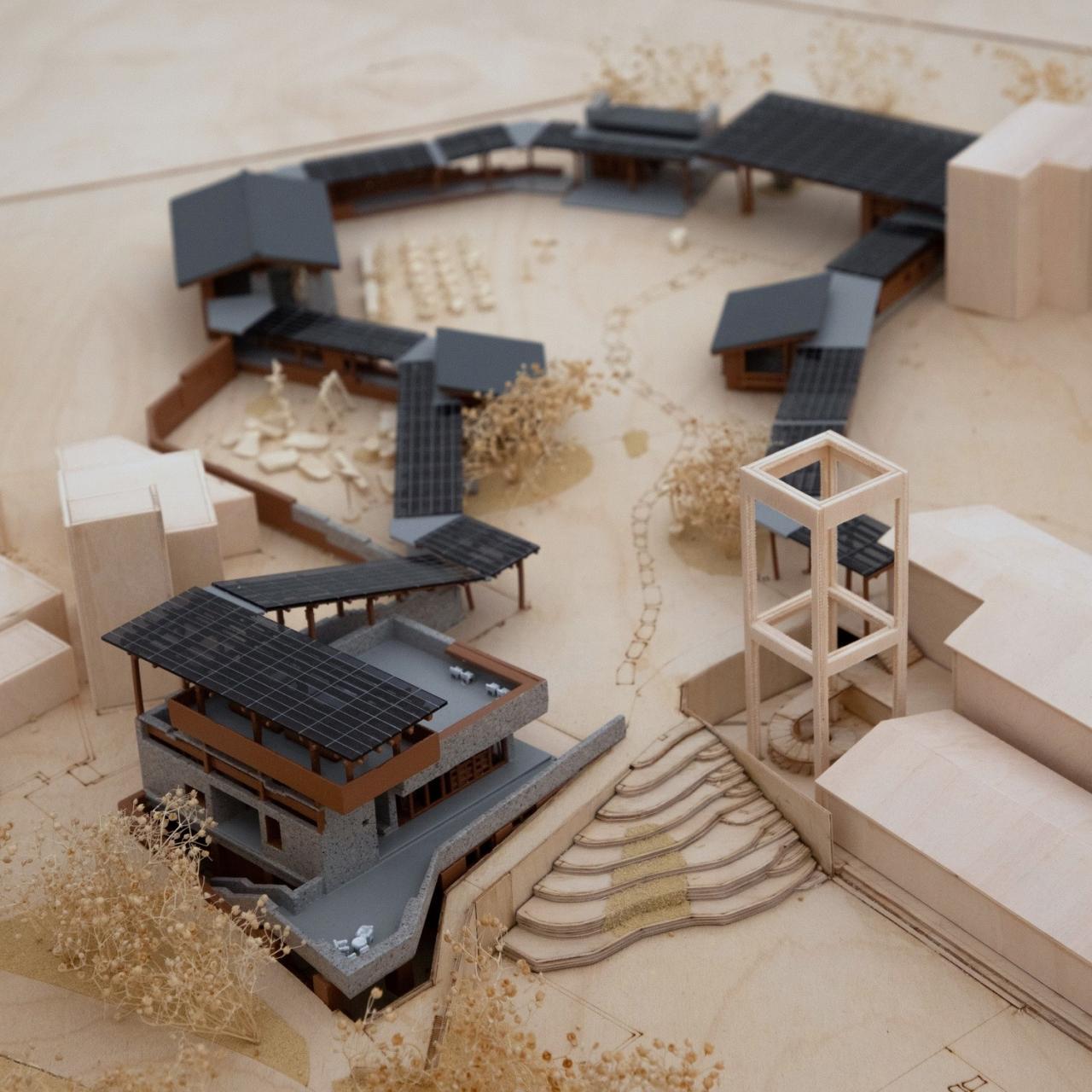 BIM建筑|瑶客共生广场 / 有限设计工作室 BIM建筑|瑶客共生广场 / 有限设计工作室