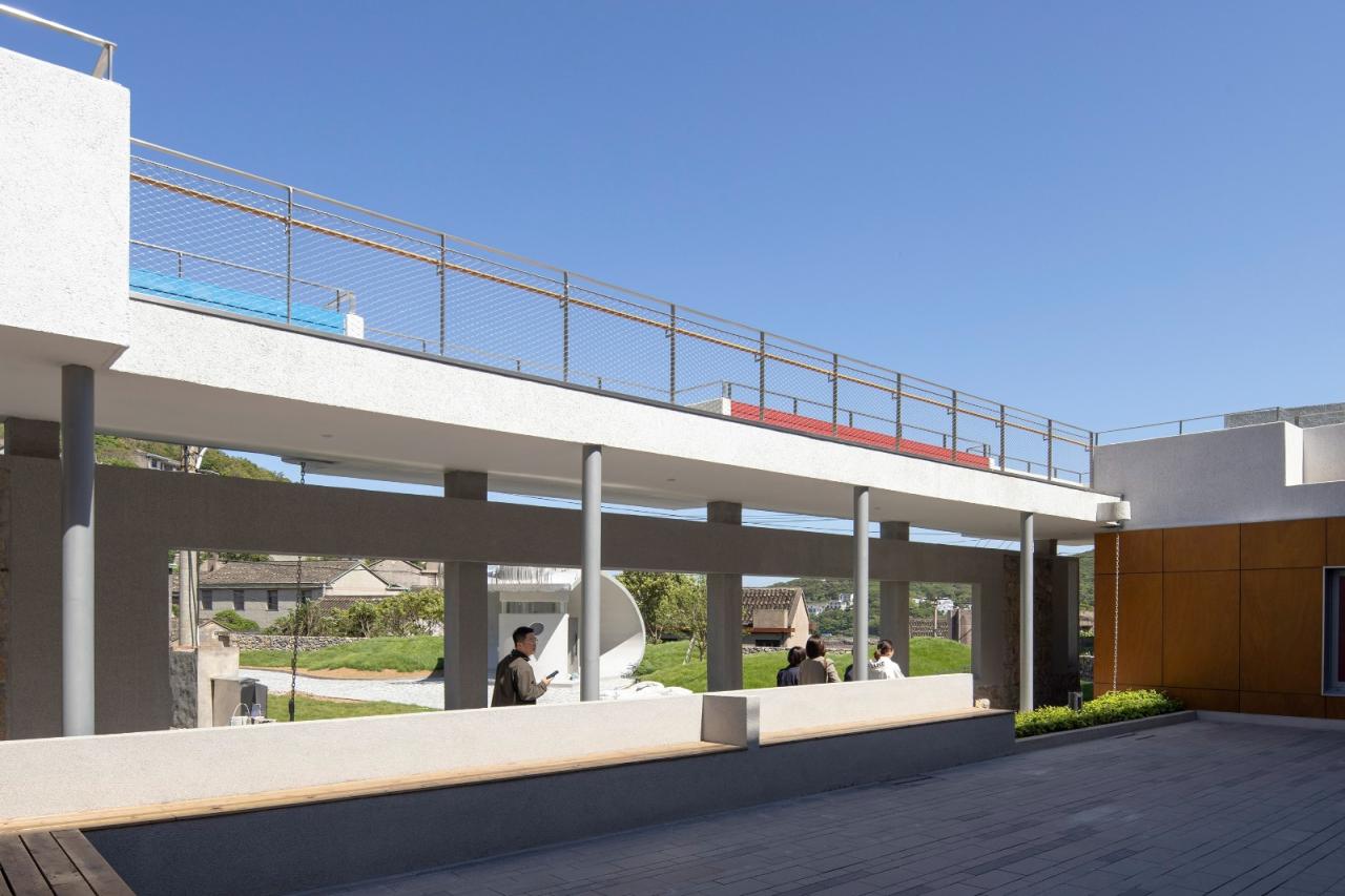 BIM建筑|孤岛浮舟:舟山柴山岛托老所 / 孟凡浩-line+建筑事务所 BIM建筑|孤岛浮舟:舟山柴山岛托老所 / 孟凡浩-line+建筑事务所