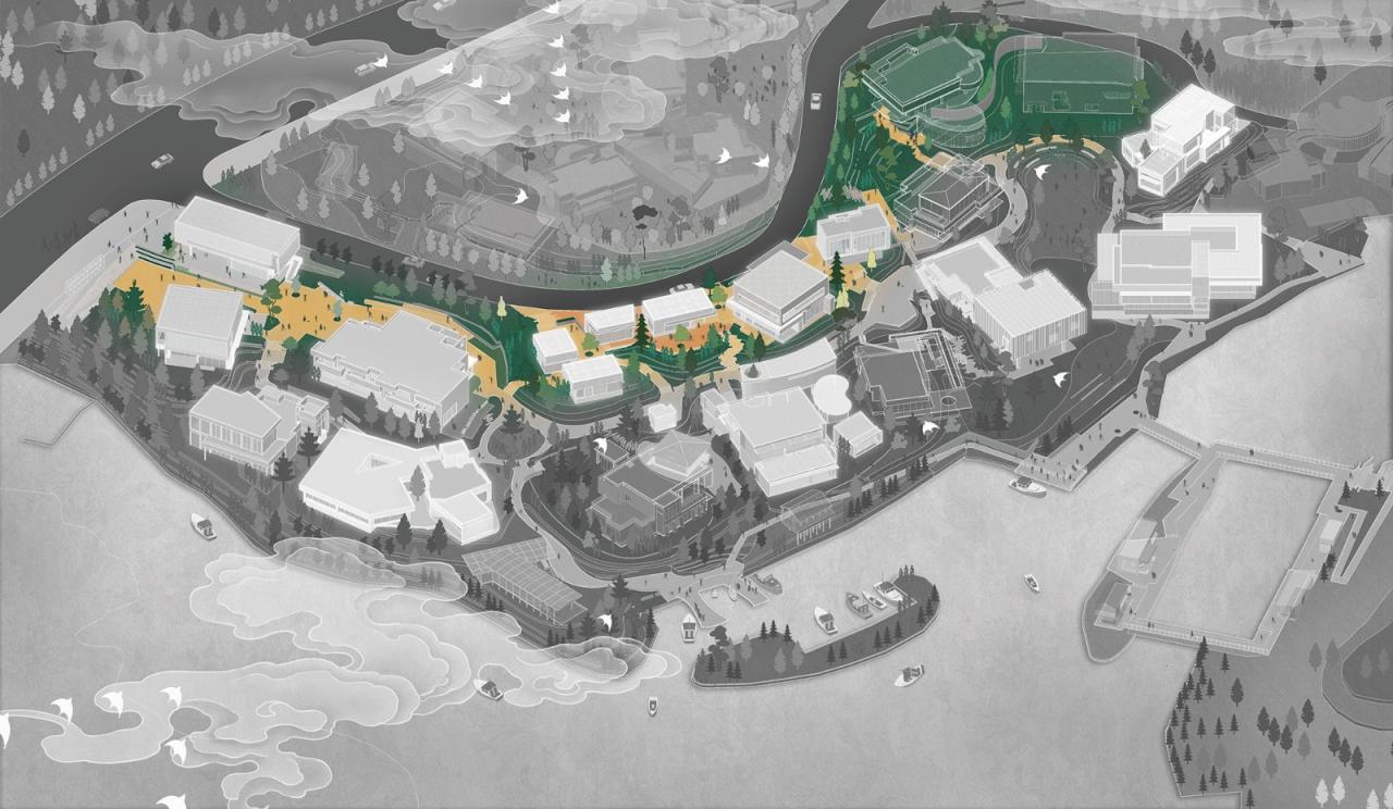 BIM建筑|麓湖CPI岛 / 几里建筑 BIM建筑|麓湖CPI岛 / 几里建筑