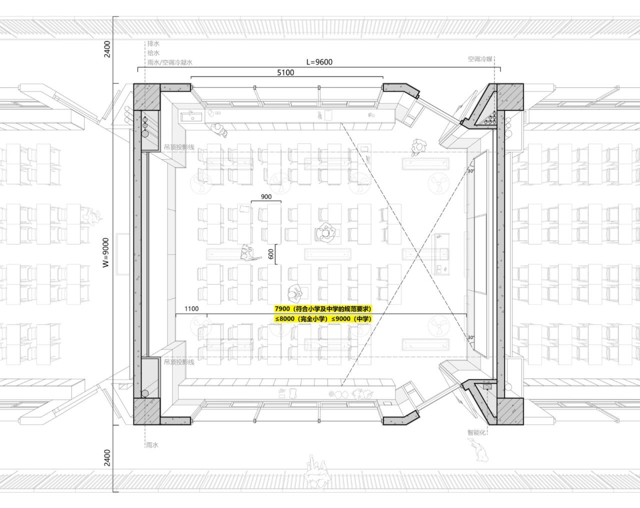 BIM建筑|仙林学校 / 雁飞建筑事务所 BIM建筑|仙林学校 / 雁飞建筑事务所