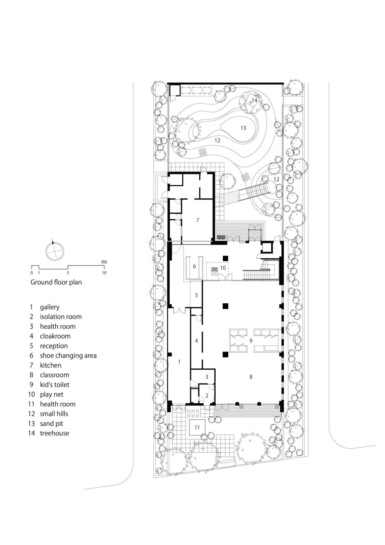 BIM建筑|IBG ”H”幼儿园 / 日比野設計 + 幼児の城 BIM建筑|IBG ”H”幼儿园 / 日比野設計 + 幼児の城