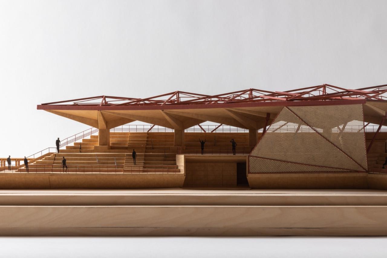 BIM建筑|Manuel Vargas Iziquierdo 棒球场与体育中心 / Bernardo Quinzaños + CCA Centro de Colaboración Arquitectónica BIM建筑|Manuel Vargas Iziquierdo 棒球场与体育中心 / Bernardo Quinzaños + CCA Centro de Colaboración Arquitectónica