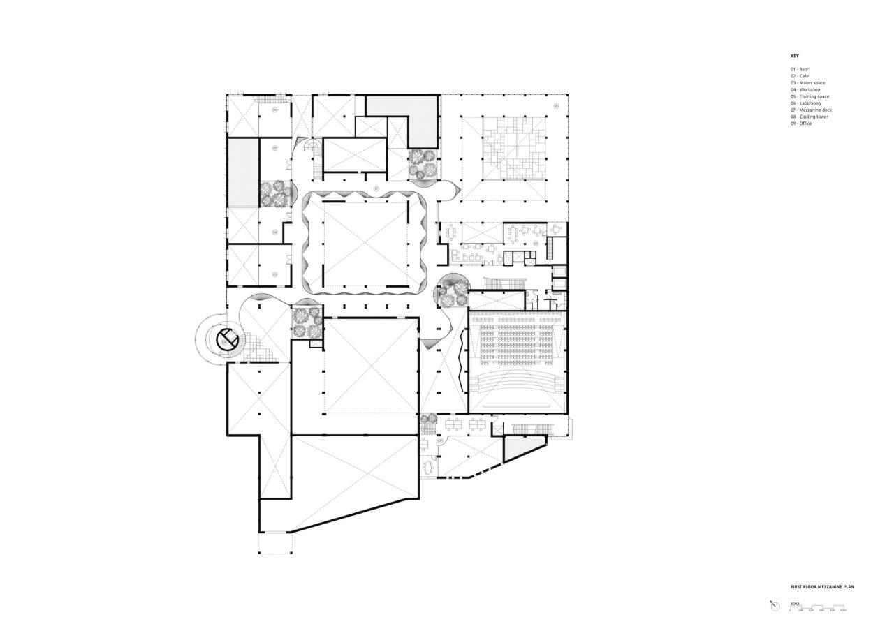 BIM建筑|第三空间文化学习中心 / Studio Saar BIM建筑|第三空间文化学习中心 / Studio Saar