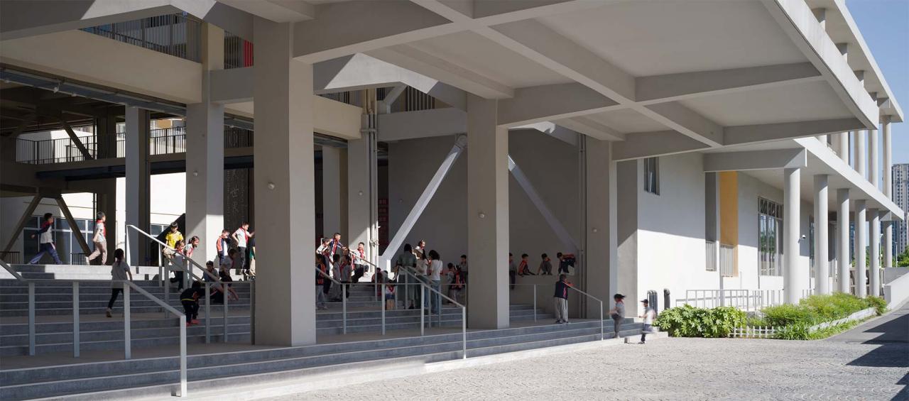 BIM建筑|仙林学校 / 雁飞建筑事务所 BIM建筑|仙林学校 / 雁飞建筑事务所