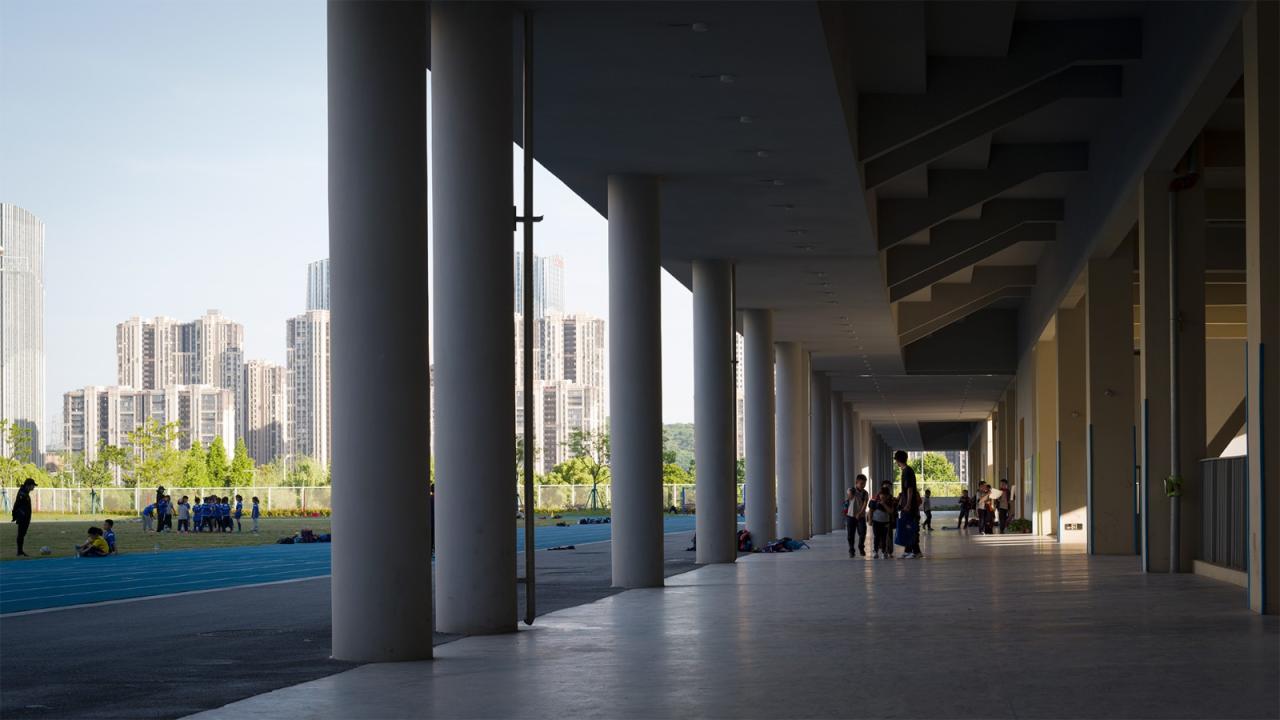 BIM建筑|仙林学校 / 雁飞建筑事务所 BIM建筑|仙林学校 / 雁飞建筑事务所