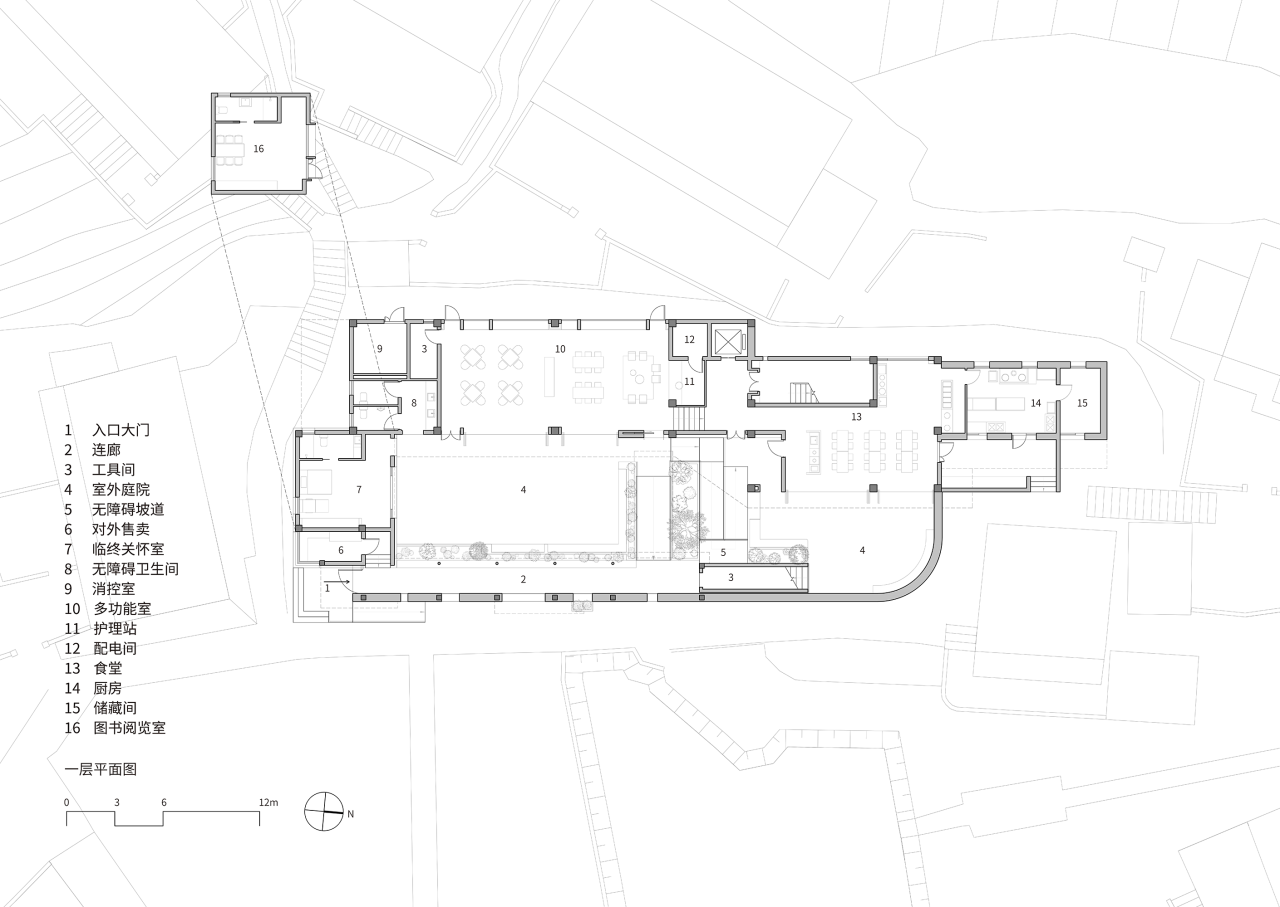 BIM建筑|孤岛浮舟:舟山柴山岛托老所 / 孟凡浩-line+建筑事务所 BIM建筑|孤岛浮舟:舟山柴山岛托老所 / 孟凡浩-line+建筑事务所