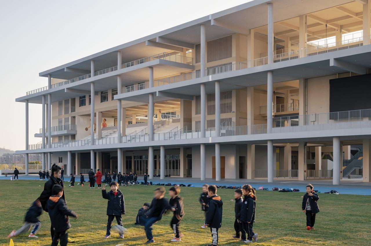 BIM建筑|仙林学校 / 雁飞建筑事务所 BIM建筑|仙林学校 / 雁飞建筑事务所