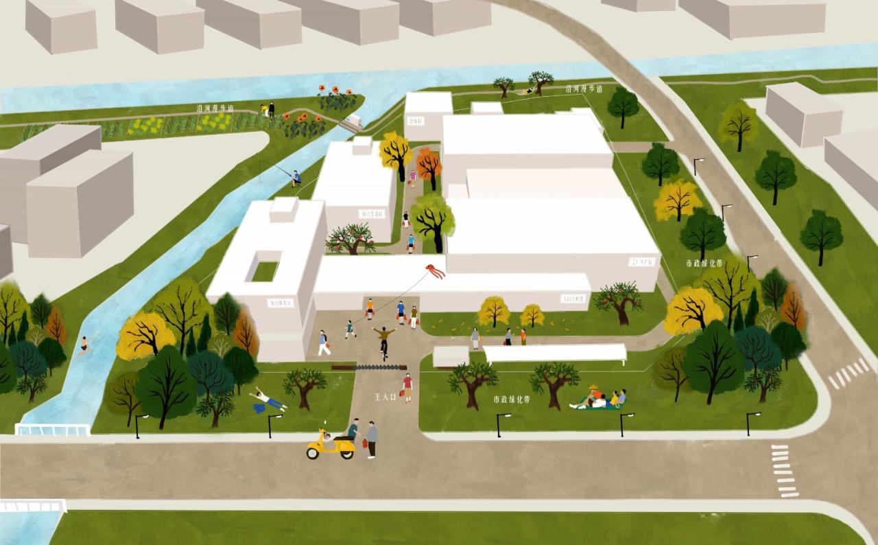 BIM建筑|美术馆语境下的温情工厂/ 田字格建筑事务所 BIM建筑|美术馆语境下的温情工厂/ 田字格建筑事务所