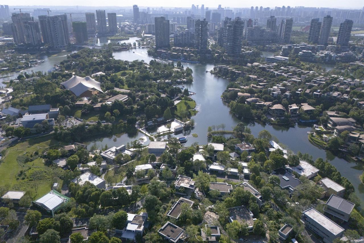 BIM建筑|麓湖CPI岛 / 几里建筑 BIM建筑|麓湖CPI岛 / 几里建筑