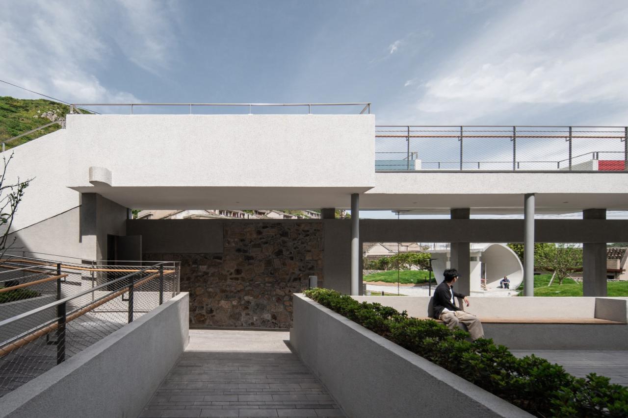 BIM建筑|孤岛浮舟:舟山柴山岛托老所 / 孟凡浩-line+建筑事务所 BIM建筑|孤岛浮舟:舟山柴山岛托老所 / 孟凡浩-line+建筑事务所