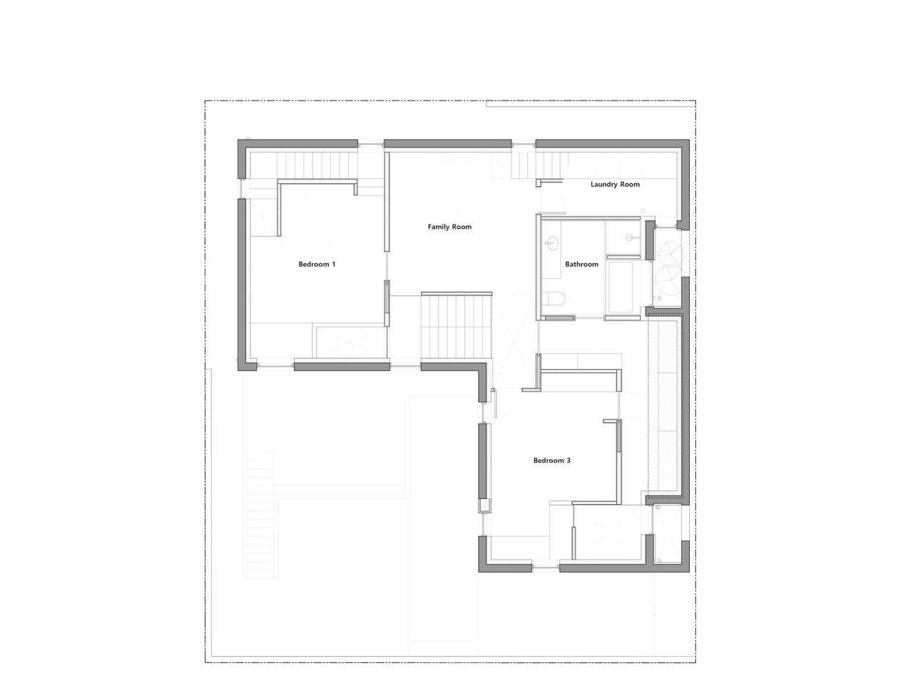 BIM建筑|Seoripul 树屋 / Soltozibin Architects BIM建筑|Seoripul 树屋 / Soltozibin Architects