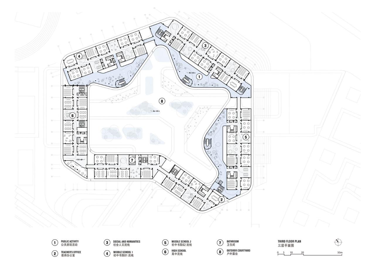 BIM建筑|北京大学附属中学海口学校 / Crossboundaries BIM建筑|北京大学附属中学海口学校 / Crossboundaries