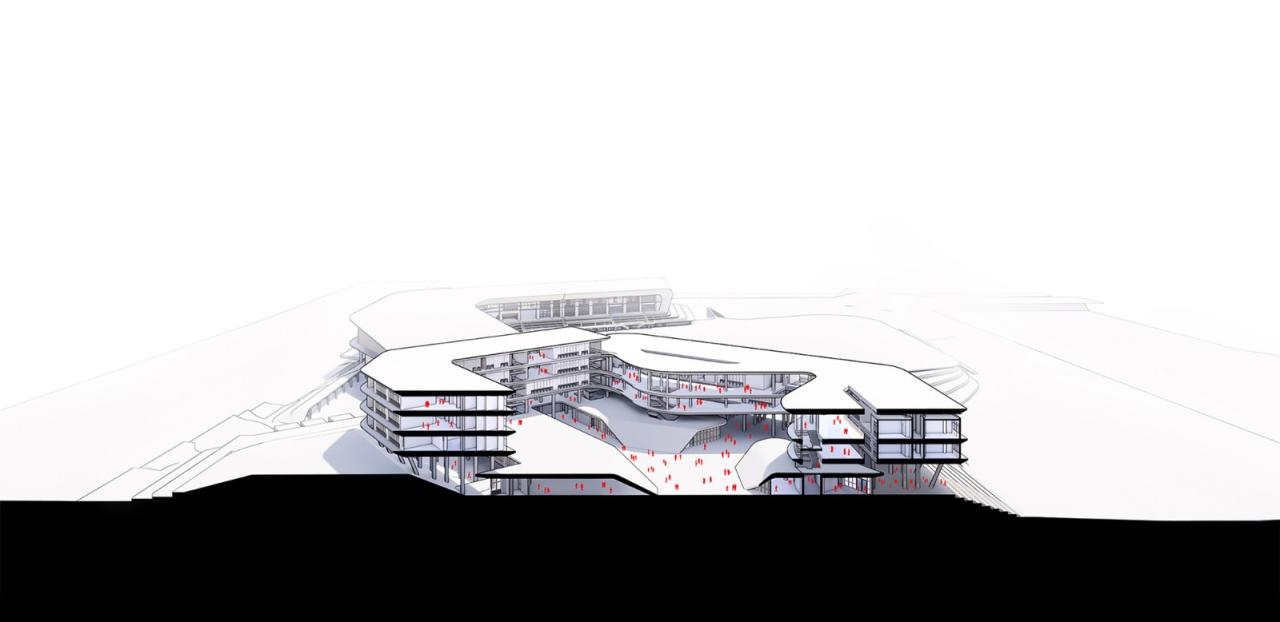 BIM建筑|北京大学附属中学海口学校 / Crossboundaries BIM建筑|北京大学附属中学海口学校 / Crossboundaries