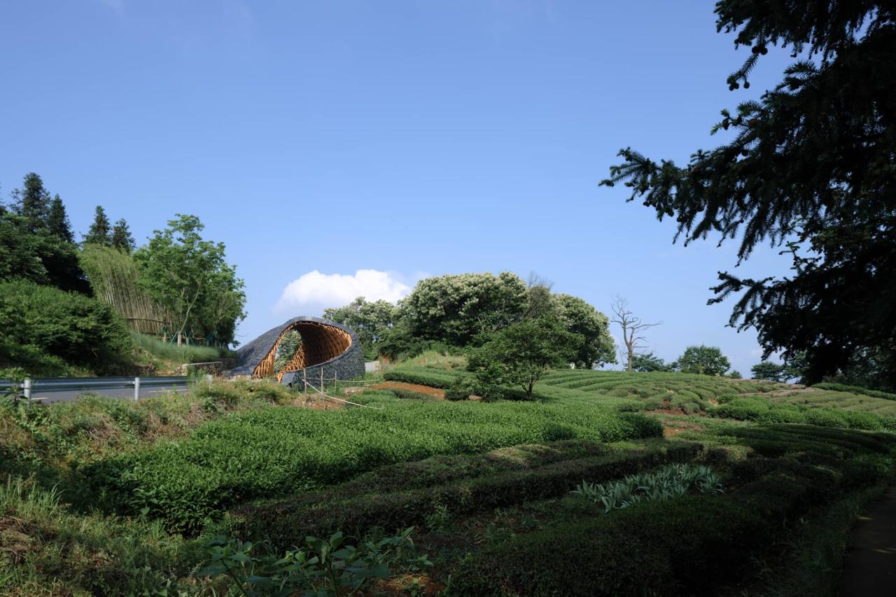 BIM建筑|上天入地:下岩贝穿云编木隧&腾云气象环 / 朱培栋-line+建筑事务所 BIM建筑|上天入地:下岩贝穿云编木隧&腾云气象环 / 朱培栋-line+建筑事务所