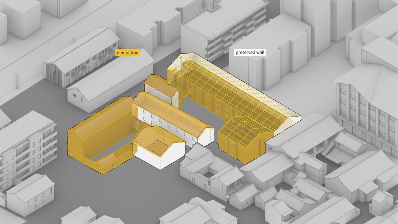 BIM建筑|大周画室及其周边区域改造 / SpActrum 谱观 BIM建筑|大周画室及其周边区域改造 / SpActrum 谱观