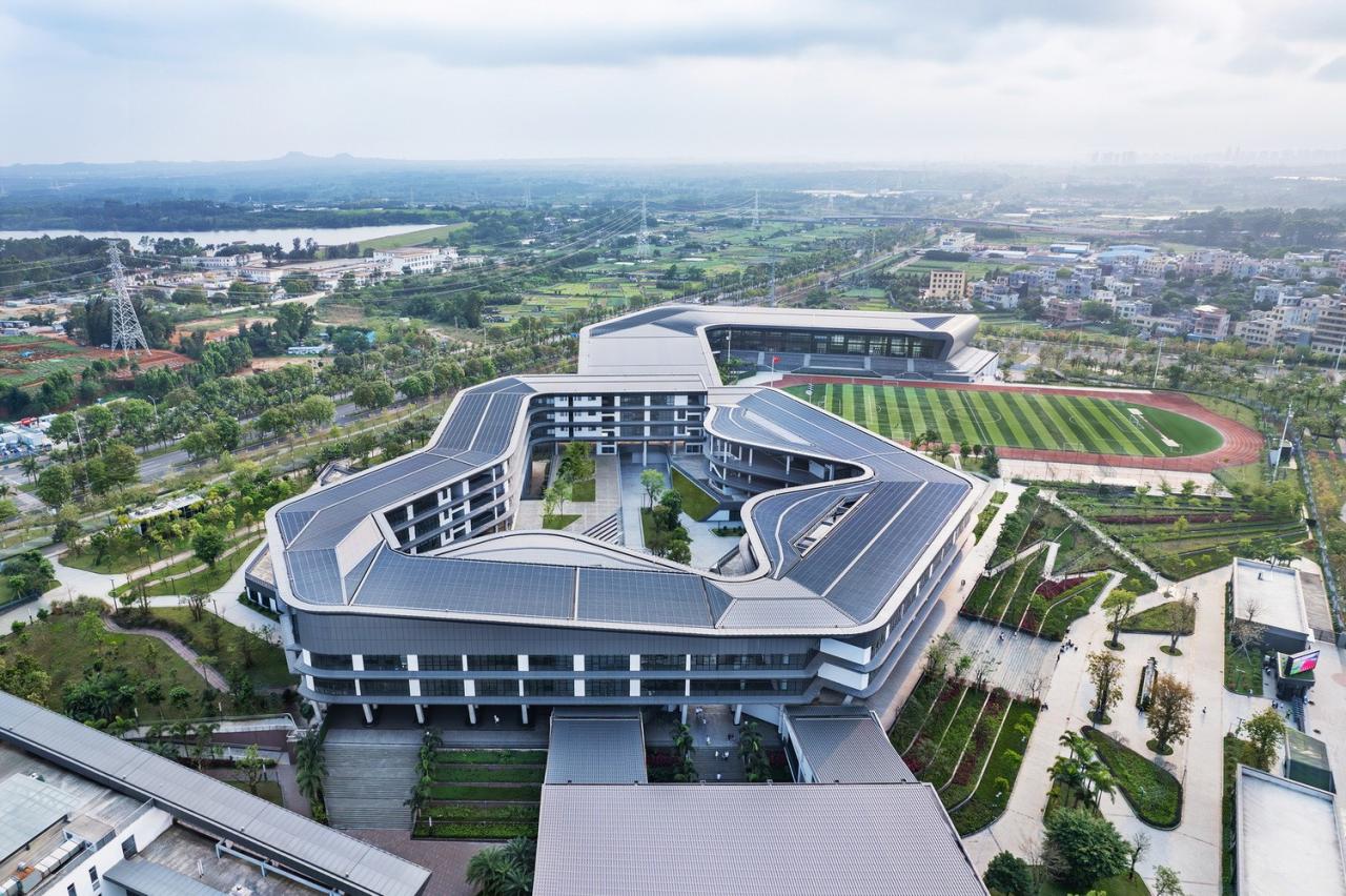 BIM建筑|北京大学附属中学海口学校 / Crossboundaries BIM建筑|北京大学附属中学海口学校 / Crossboundaries