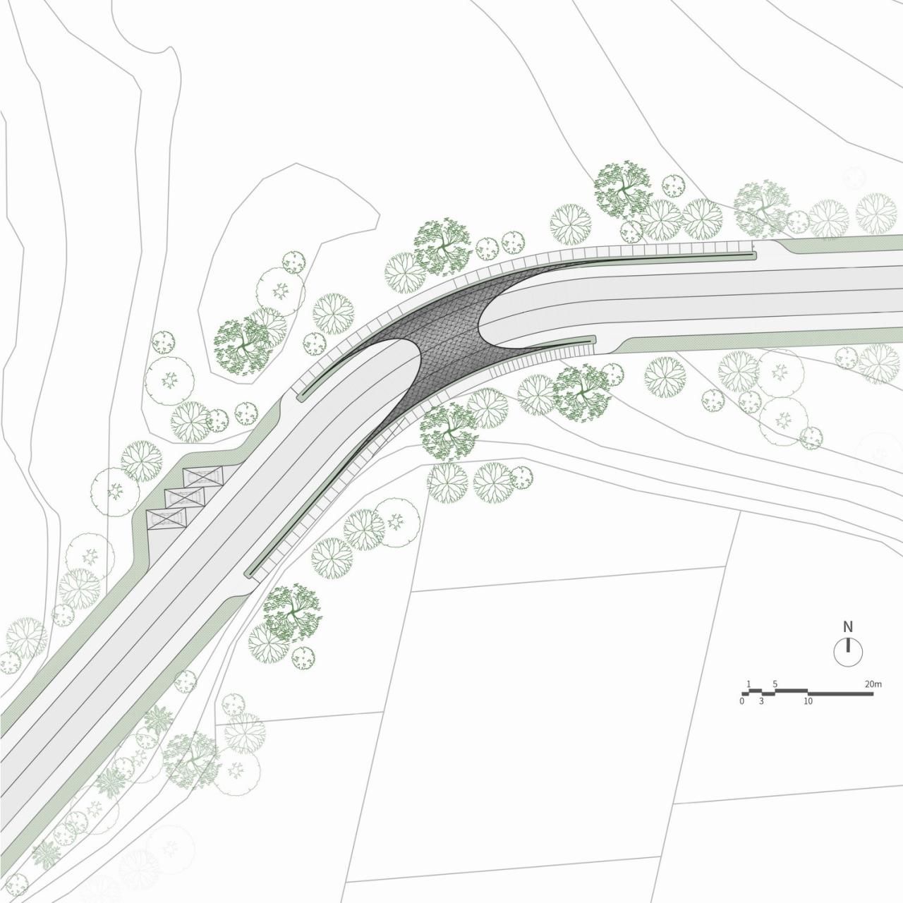 BIM建筑|上天入地:下岩贝穿云编木隧&腾云气象环 / 朱培栋-line+建筑事务所 BIM建筑|上天入地:下岩贝穿云编木隧&腾云气象环 / 朱培栋-line+建筑事务所